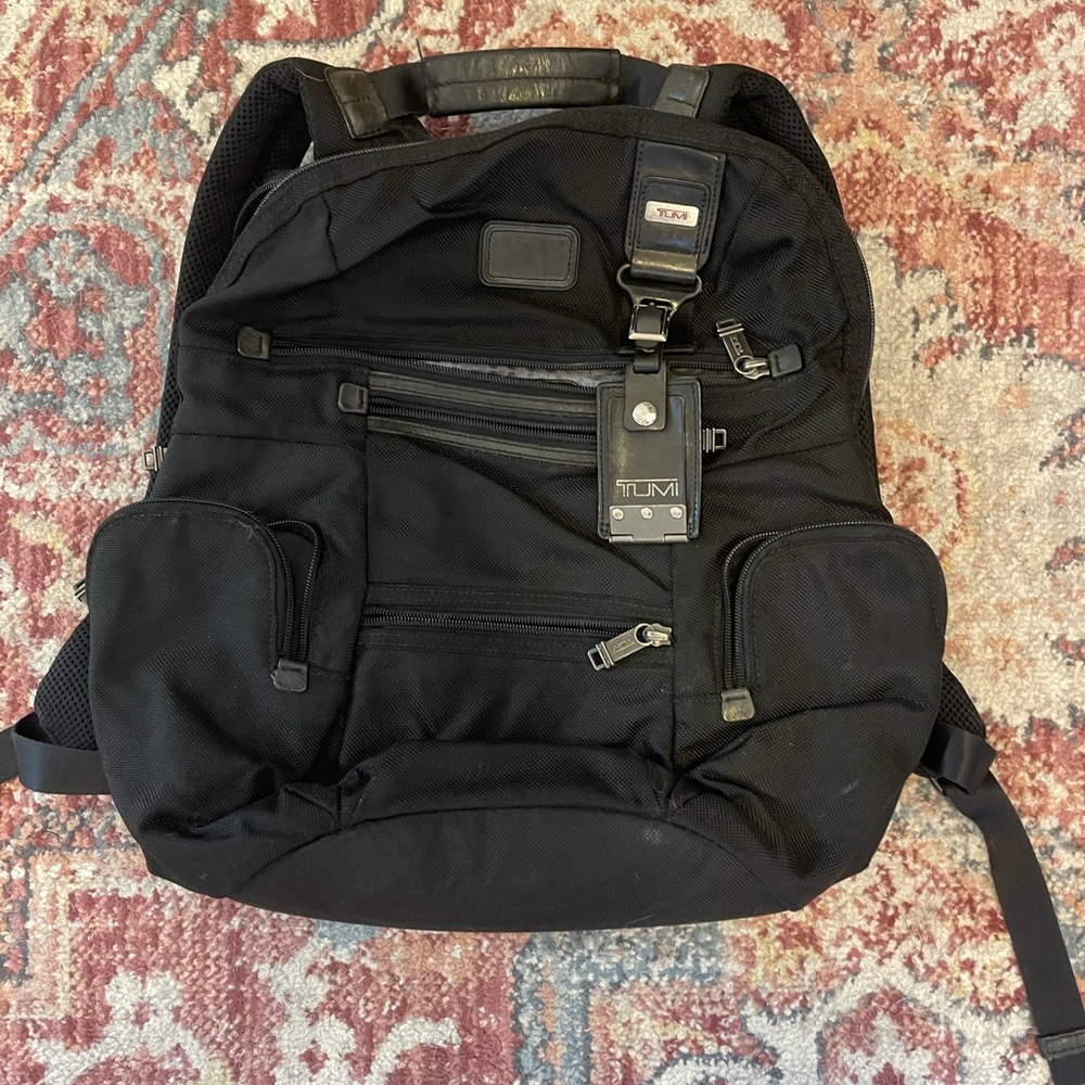 TUMI Black Men's Backpack
